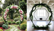 Circular vs. Hexagon Wedding Arches: Which Is Better?