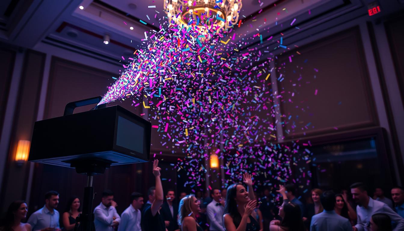 Can Confetti Machines Be Used Indoors?