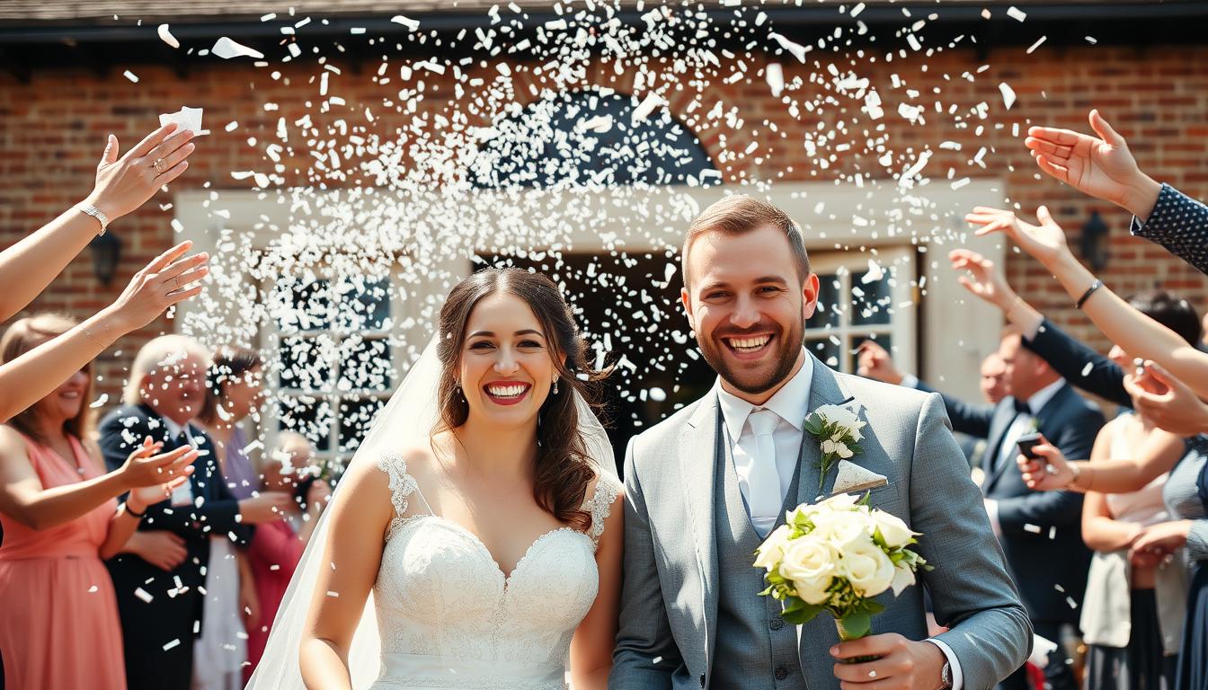 Can You Use a Confetti Machine at Weddings?