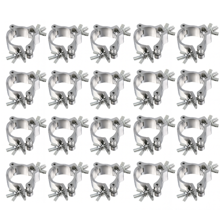 20 PCS Heavy Duty 2-Inch Aluminum O-Clamps for Stage Par Lights
