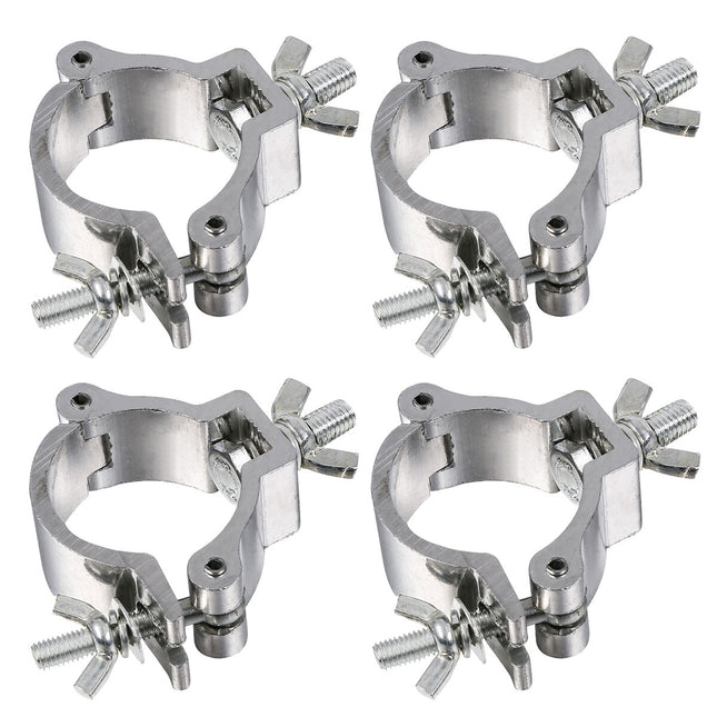 4 PCS Heavy Duty 2-Inch Aluminum O-Clamps for Stage Par Lights
