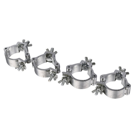 8 PCS Heavy Duty 2-Inch Aluminum O-Clamps for Stage Par Lights