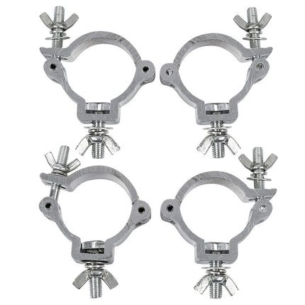 8 PCS Heavy Duty 2-Inch Aluminum O-Clamps for Stage Par Lights
