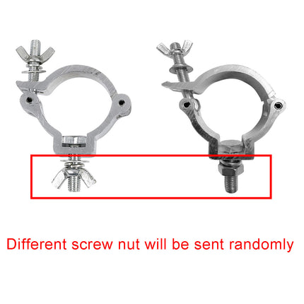 8 PCS Heavy Duty 2-Inch Aluminum O-Clamps for Stage Par Lights