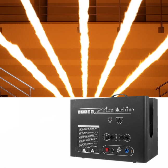 ACS FX-5 Five Head DMX Flame Machine