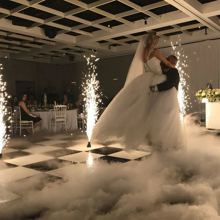 8 PCS Cold Spark Fountain Firing Kit with Remote l BCE-1285915121