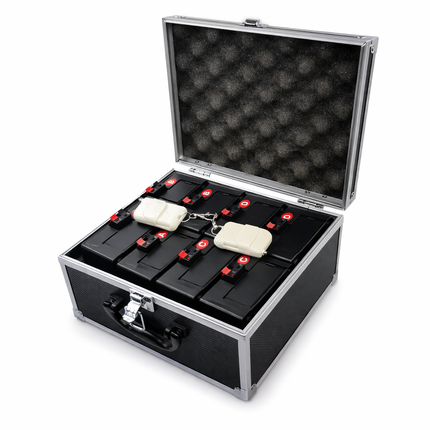 8 PCS No-Flame Cold Spark Fountain System with Control Base for Weddings &amp; Events