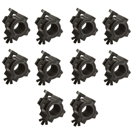 ACS 10 Pack Aluminum Stage Light O-Clamps