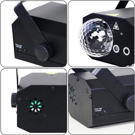 ACS 16-In-1 Mini Disco Laser Stage Effects Light