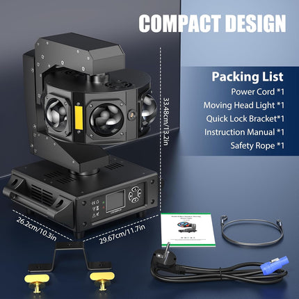ACS 200W Disco Moving Head LED RGBW Beam Light | BCE-295812519121.BCE-295812519122.BCE-295812519123.BCE-295812519124.BCE-295812519125
