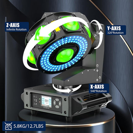 ACS 200W Disco Moving Head LED RGBW Beam Light | BCE-295812519121.BCE-295812519122.BCE-295812519123.BCE-295812519124.BCE-295812519125