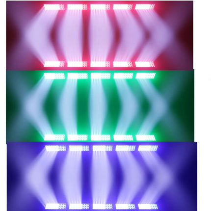 ACS 24x3W DMX RGBW 4in1 Stormy LED Strobe Beam Wash Light l BCE-21512512.BCE-21512513.BCE-21512514.BCE-21512515.BCE-21512516