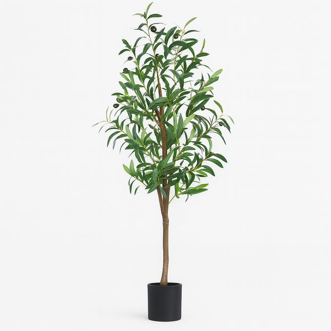 ACS 4 FT Artificial Olive Tree for Home/Office