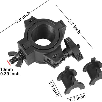 ACS 10 Pack Aluminum Stage Light O-Clamps