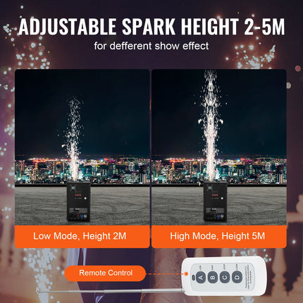 ACS 700W Cold Spark Machine
