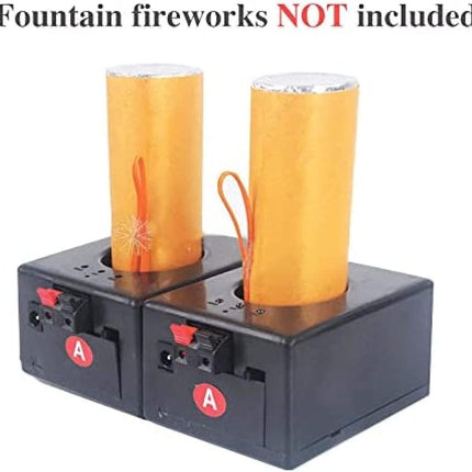 ACS 8 PCS Cold Spark Fountain Firing Kit with Remote