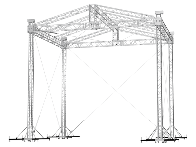 ACS 8x6M Gable Roof System - ACS