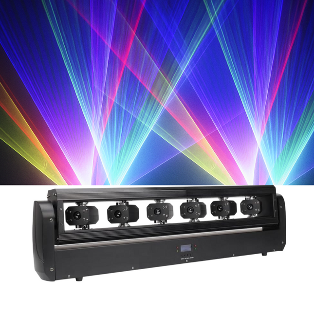 ACS AL-06 6-Eyes Swing Laser Light | BCE-25920151.BCE-25920152.BCE-25920153.BCE-25920154.BCE-25920155