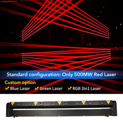 ACS AL-08 8-Eyes RGB Full Color Animation Laser Light | BCE-2491273.BCE-2491274.BCE-2491275.BCE-2491276.BCE-2491277