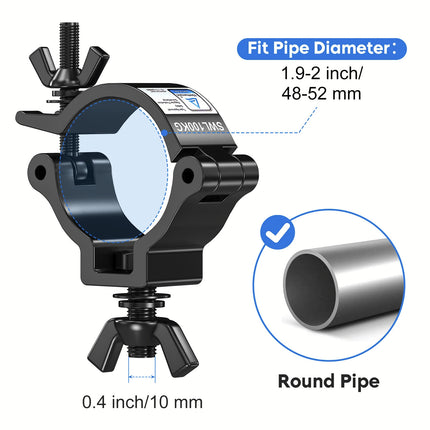 ACS 12 PCS Aluminum Alloy Stage Light Clamp
