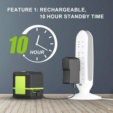 ACS Laser-Level-with-Tripod - Green cross-line