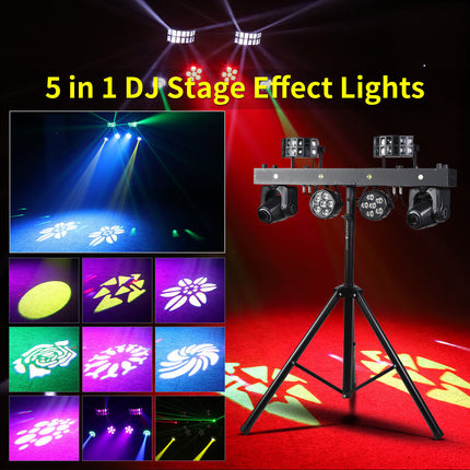 ACS Portable DJ Light Disco Set with Stand