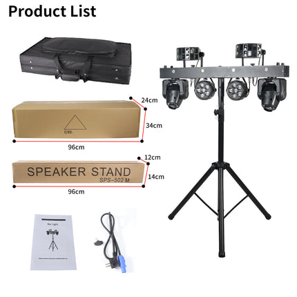 ACS Portable DJ Light Disco Set with Stand