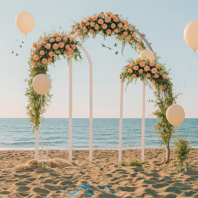 ACS Set of 3 Wedding Arch Backdrop Stand