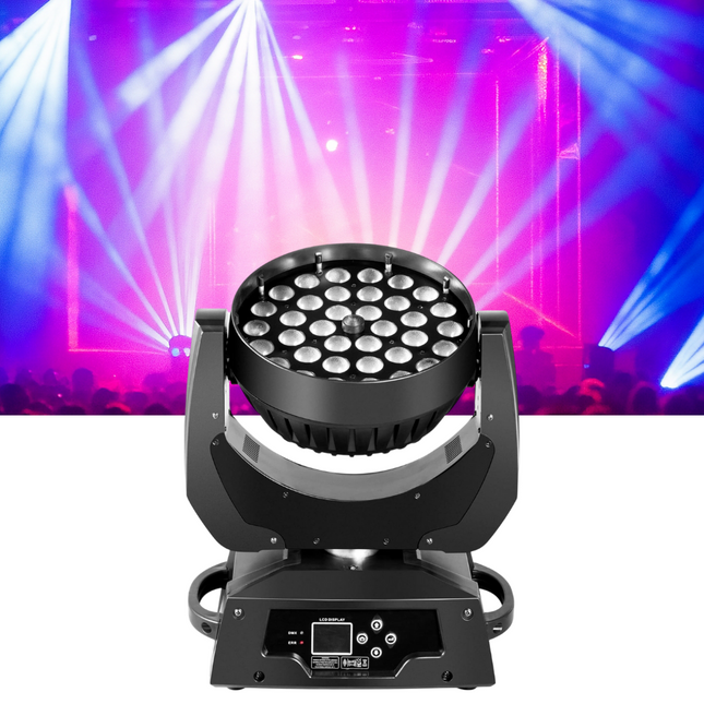 ACS 10W x 36 LED 4-In-1 RGBW Moving Head Light