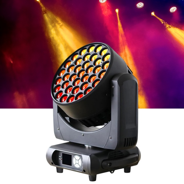 ACS 15W x 37 Moving Head Wash Light (Zoom)