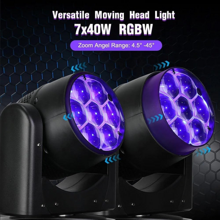 ACS 40W x 7 Bee Eyes Moving Head Wash Light | BCE-2482195.BCE-2482196.BCE-2482891.BCE-2482197.BCE-2482198.BCE-2482892.BCE-2482199.BCE-2482200.BCE-2482893.BCE-2482201.BCE-2482202.BCE-2482894.BCE-2482203.BCE-2482204.BCE-2482895