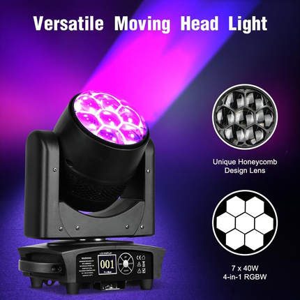ACS 40W x 7 Bee Eyes Moving Head Wash Light | BCE-2482195.BCE-2482196.BCE-2482891.BCE-2482197.BCE-2482198.BCE-2482892.BCE-2482199.BCE-2482200.BCE-2482893.BCE-2482201.BCE-2482202.BCE-2482894.BCE-2482203.BCE-2482204.BCE-2482895
