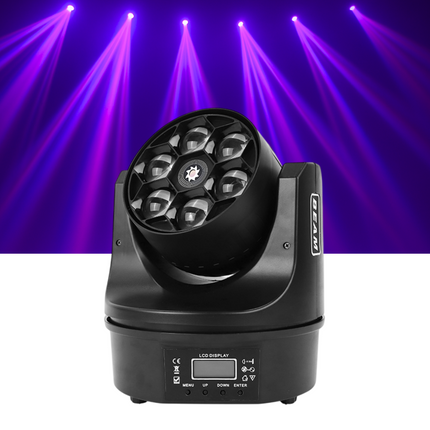 ACS 6X15W Mini Bee Eyes Moving Head Wash Light