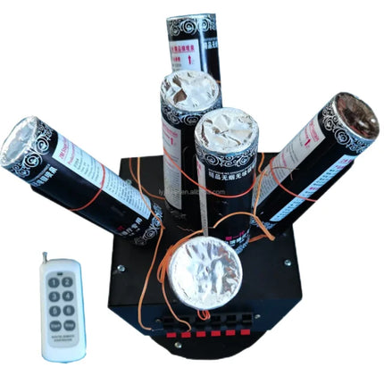 ACS 6 Channel Indoor Spinning Cold Fountain Console with Remote