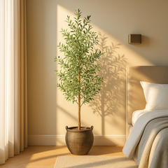 ACS 7 FT Artificial Olive Tree for Home/Office l BCE-215821941.BCE-215821942