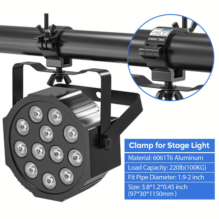 ACS 8 PCS Aluminum Alloy Stage Light Clamp