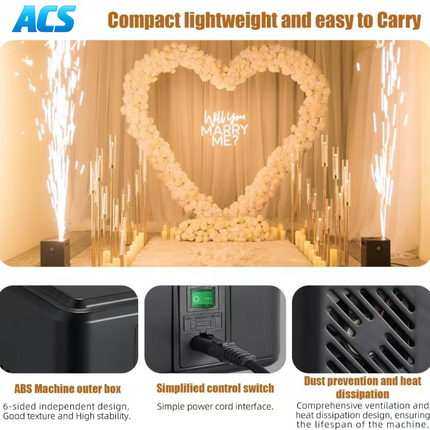 ACS 350W Mini Cold Spark Machine