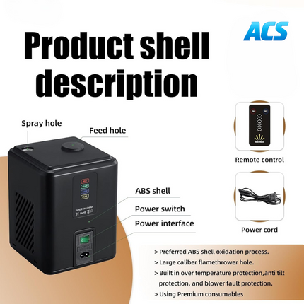 ACS 350W Mini Cold Spark Machine
