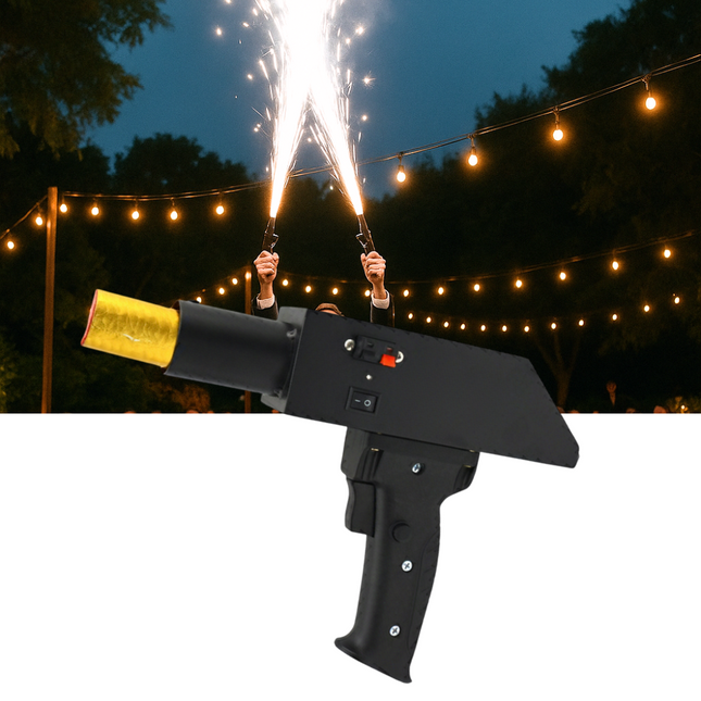 ACS Cold Spark Fountain Handheld Shooter – Mini Spark Device for Events