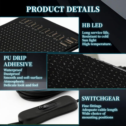 ACS Devil Eyes Light for Trucks - Programmable LED Display for Trucks Windows