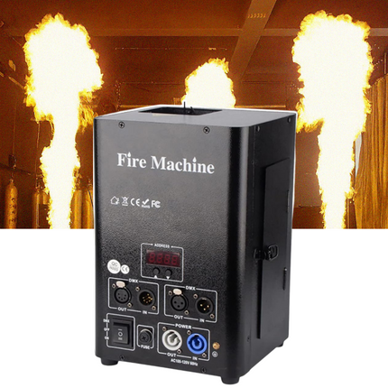 ACS FX-1 80W Single Head Flame Machine with Safe Channels