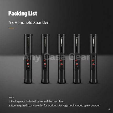 ACS Handheld Mini Cold Spark Firework Machine for Wedding Party Stage l BCE-2581206-1.BCE-2581206.BCE-2581206-2.BCE-2581209.BCE-2581206-3.BCE-2581212.BCE-2581206-4.BCE-2581215