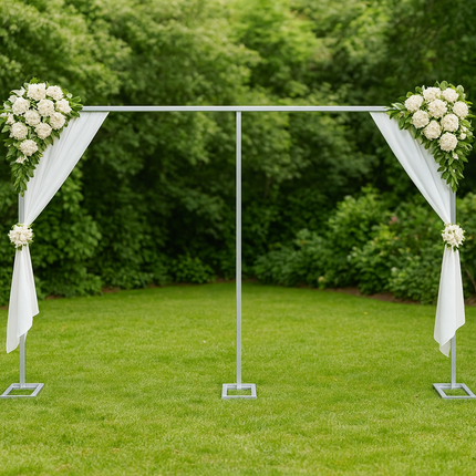 ACS Heavy Duty 10x20 FT Wedding Arch Pipe and Drape Backdrop Kit for Wedding , Party , Event