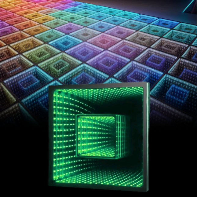 ACS LA-214 Mirror Double Infinity Abyss Magnetic 3D Led Dance Floor
