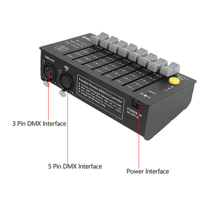 ACS Mini Battery DMX Console (24 CHs) | BCE-2591252241.BCE-2591252242.BCE-2591252243.BCE-2591252244.BCE-2591252245