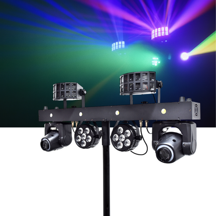 ACS Portable DJ Light Disco Set with Stand