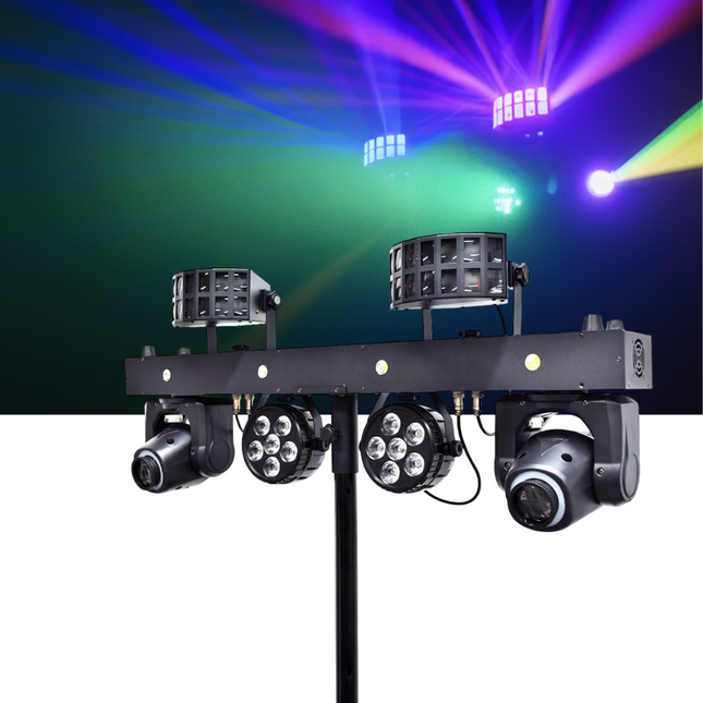ACS Portable DJ Light Disco Set with Stand