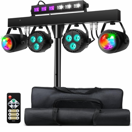 ACS Portable DJ light Disco set with stand 7.5Ft
