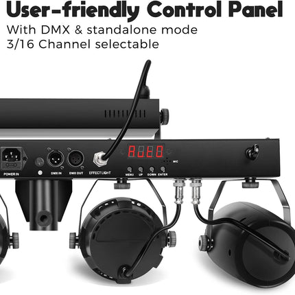 ACS Portable DJ light Disco set with stand 7.5Ft