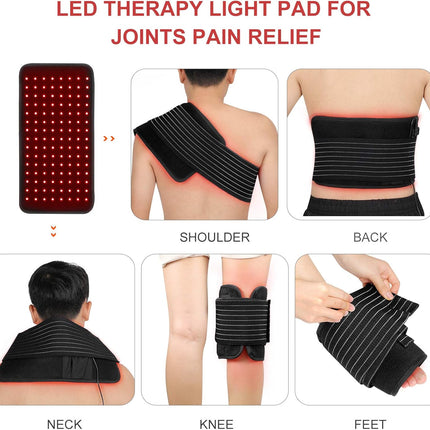 All-Purpose Red Light Therapy LED Belt (660 nm & 850 nm)